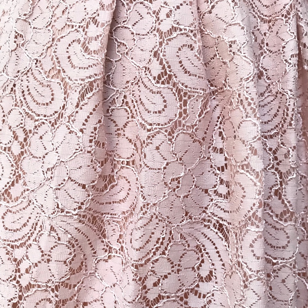 Watters&Watters Catania Pink Lace Dress Bridesmaid - Picture 4 of 6